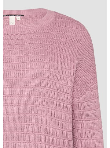 QS Strickpullover langarm in Pink