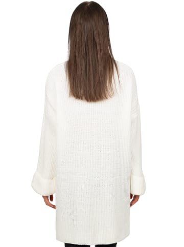 Reichstadt Damen Relaxed Fit Pullover in White