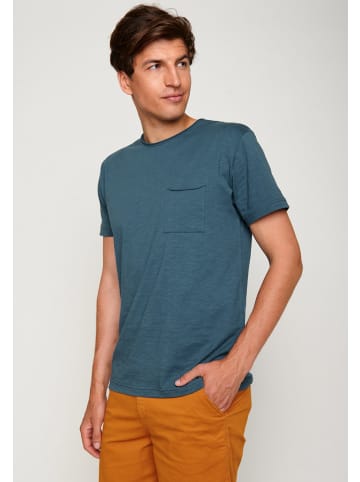 GreenBomb T-Shirt Basic in Blauer Stein