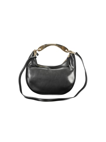 Twinset Schwarze Polyurethan-Handtasche