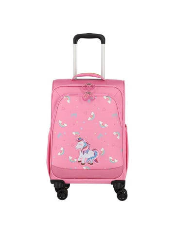 travelite Minimover - 4-Rollen-Kindertrolley 55 cm (Einhorn) in Einhorn