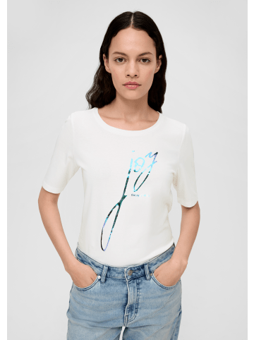 s.Oliver T-Shirt kurzarm in Creme