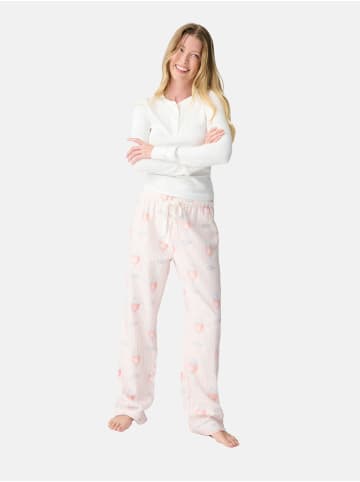 P.J. Salvage Pyjamahose Flannels in Rot1