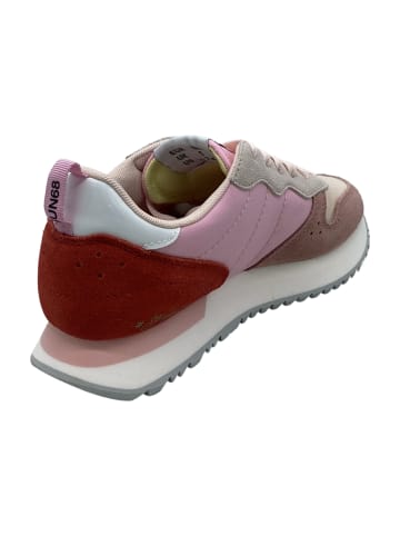 Sun68 Sneaker Low in Rot