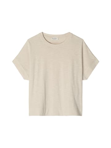 Marc O'Polo T-Shirt loose in Grey Silk