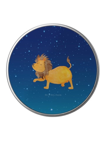 Mr. & Mrs. Panda Aufbewahrungsbox Sternzeichen Löwe ohne Spruch in Sternenhimmel Blau