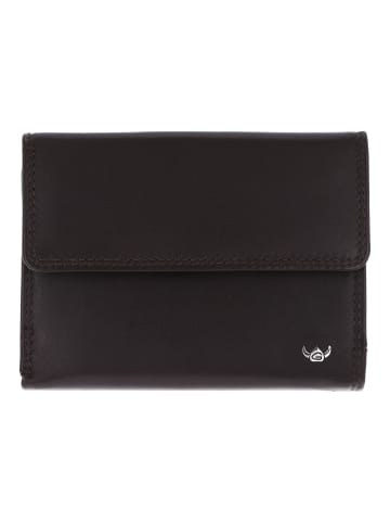 Golden Head Polo Geldbörse RFID Leder 12 cm dunkelbraun