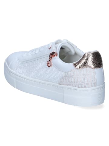Tamaris Schnürhalbschuh in weiss