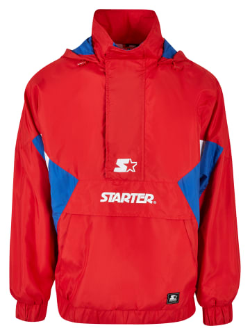 STARTER Windbreaker in city red/sporty blue/white