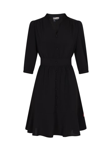 DreiMaster Damen Kleid in Schwarz
