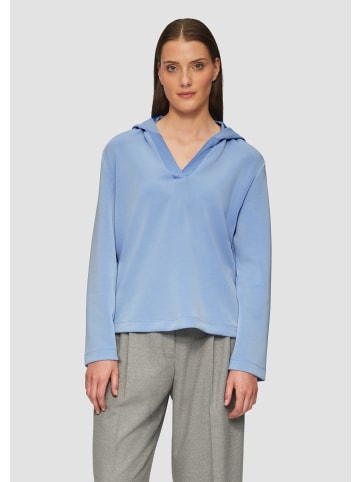 s.Oliver BLACK LABEL Sweatshirt langarm in Blau