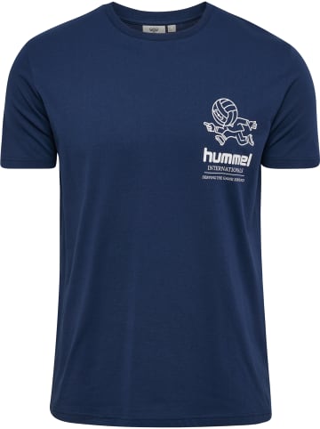 Hummel T-Shirt Hmlpulse Lebensstil Herren in DRESS BLUES2