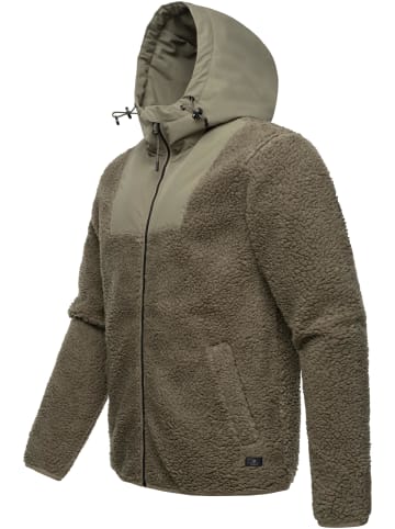 ragwear Fleecejacke Adar in Mocca