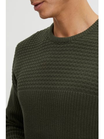 11 Project Strickpullover PRAdamus 20715524 ME  Modischer Strickpullover in Grün