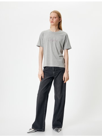 KOTON T-shirt in Grau