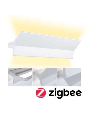 paulmann Wandleuchte Stine Smart Home Zigbee Tunable White dimmbar in Weiß matt