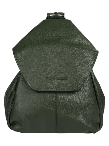 Bruno Banani Rucksack echt Leder in oliv