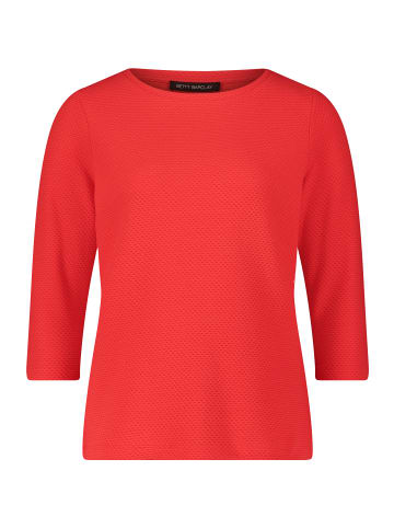 Betty Barclay Casual-Shirt mit Struktur in Poppy Red