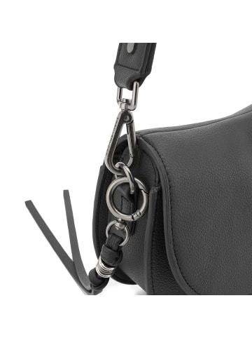 FREDs BRUDER My Bestie Umhängetasche Leder 20 cm in dark grey