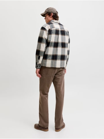 Jack & Jones Overshirt in Cloud Dancer