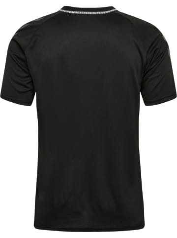 Hummel Hummel T-Shirt Raglanärmel Hmlongrid Multisport Herren in JET BLACK/FORGED IRON
