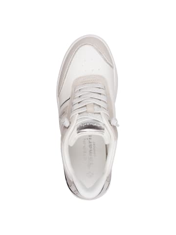 Tamaris WIDE FIT Sneaker in WHITE COMB