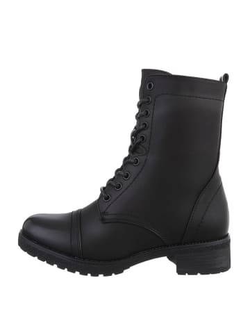 Ital-Design Stiefelette in Schwarz