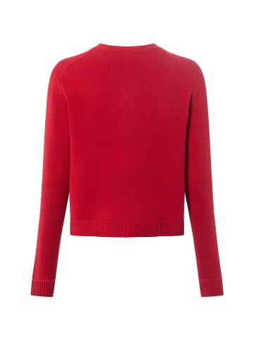 Marie Lund Strickjacke in rot - 0004