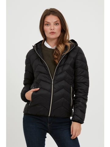 Fransa Steppjacke in schwarz