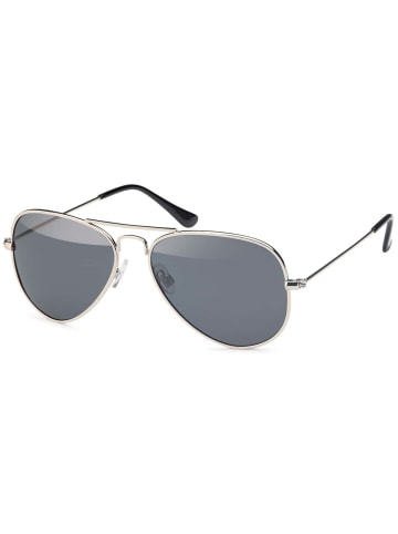 BEZLIT Herren Sonnenbrille in Schwarz/Silber