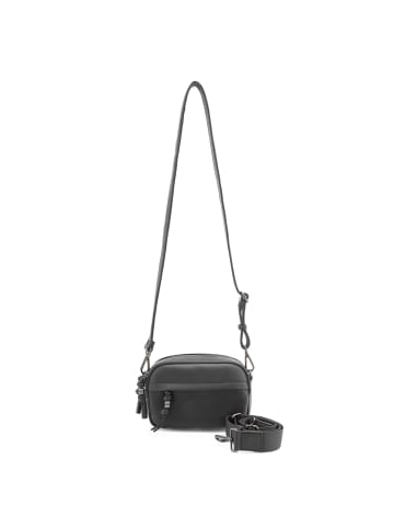 FREDs BRUDER My Bestie Umhängetasche Leder 22 cm in dark grey