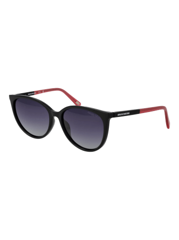 Skechers Damen Sonnenbrillen Katzenauge Schwarz