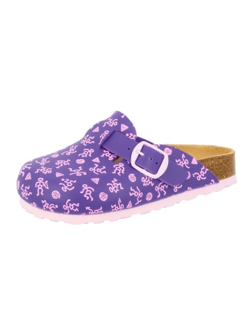 Lico Pantolette "Bioline Clog Kids" in Lila