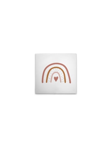 A.S. Création Leinwandbild Canvas Little Wheather Weiss