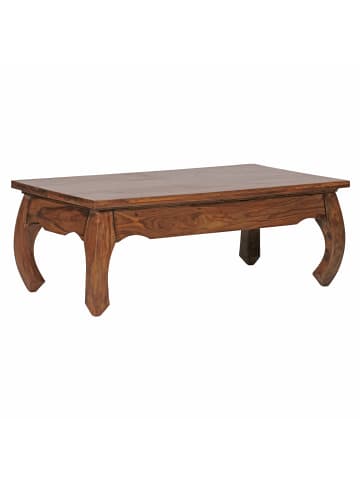 KADIMA DESIGN Couchtisch Massiv-Holz 110 cm breit Wohnzimmer-Tisch Design in Massivholz