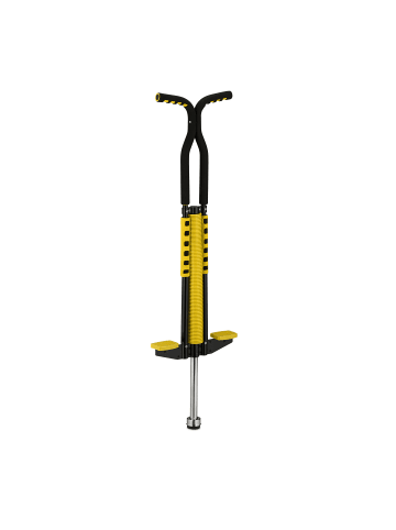 relaxdays Pogo Stick in Gelb - bis 60 kg