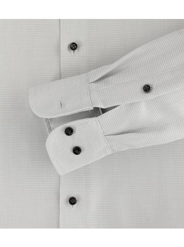 CASAMODA Langarm Business Hemd für Herren in silber