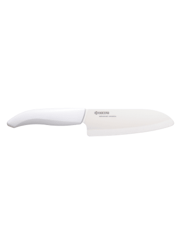 Kyocera WHITE GEN Keramik-Santokumesser, Klinge: 14 cm