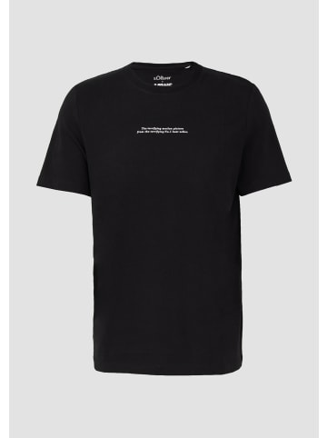 s.Oliver T-Shirt in 99D1_schwarz