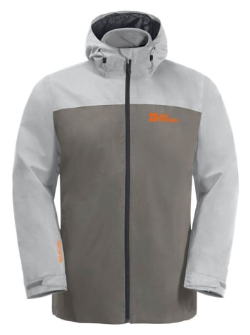 Jack Wolfskin Funktionsjacke 3 in 1 TAUBENBERG 3IN1 in Grau