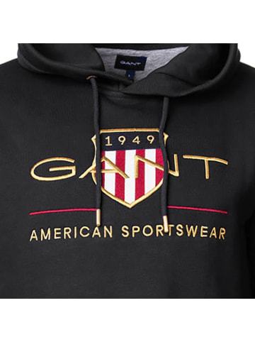 Gant Sweatshirt in Schwarz