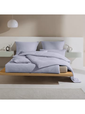 Erwin Müller Mako-Single-Jersey Kuschelkissenbezug Ansbach in hellgrau