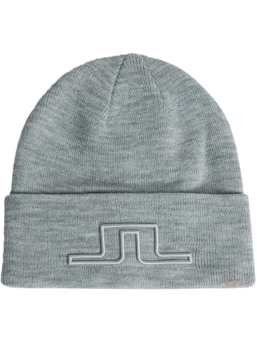 J.Lindeberg M CORY BEANIE in Steingrau