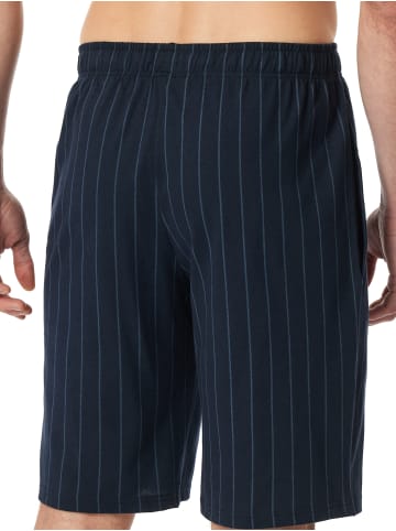 Schiesser Pyjamashorts Mix & Relax Bermuda in nachtblau