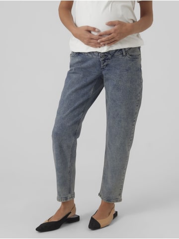 mama licious Umstandsjeans mit Regular Fit in Medium Blue Denim