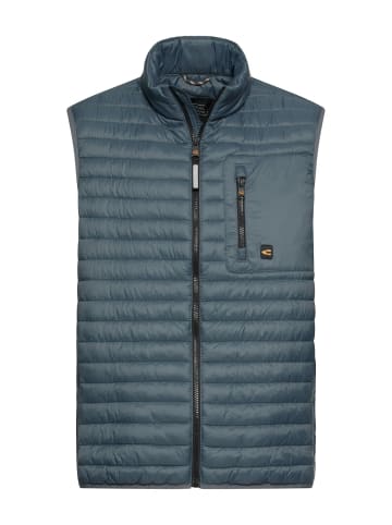 Camel Active Wasserabweisende Steppweste mit zwei Innentaschen in Tintenblau