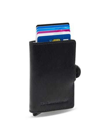 The Chesterfield Brand Baldwin Kreditkartenetui RFID Schutz Leder 6.5 cm black