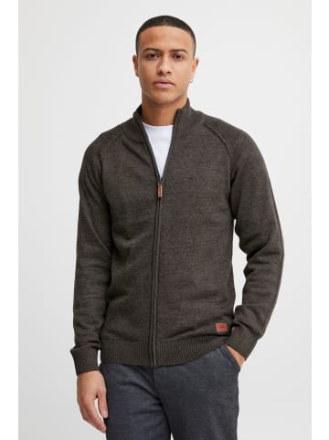 BLEND Cardigan BHDaniri 20704788 ME Strickjacke mit hochabschließendem Kragen in dunkelgrau
