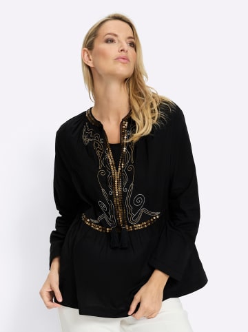 Heine Tunika in schwarz