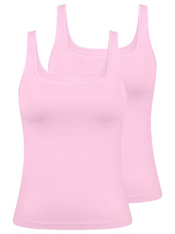 Sloggi Unterhemd / Top GO Sense in Floral pink